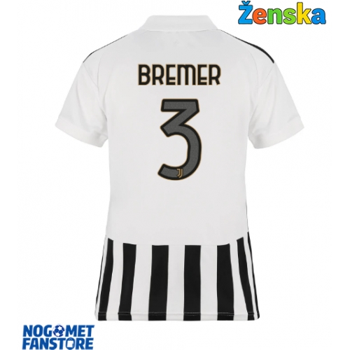 Juventus Gleison Bremer #3 Domaci Dres za Ženska 2026-27 Kratak Rukav